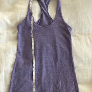 Two Lululemon racer back tanks